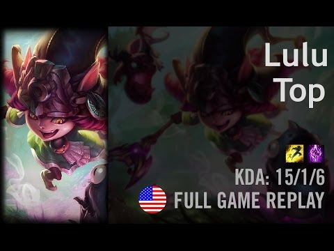 Lulu Top vs Fiora - TheeBrandini - NA Challenger Path 5.24