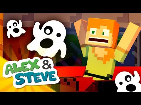 HAUNTED - Alex and Steve Life (Minecraft Animation)