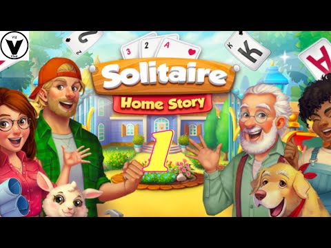 Solitaire Home Story Gameplay Android/iOS - Chapter 1 - YouTube