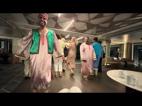Nubian dancing on the Viking Ra
