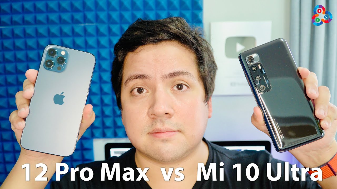 iPhone 12 Pro Max vs Mi 10 Ultra DAY CAMERA TEST