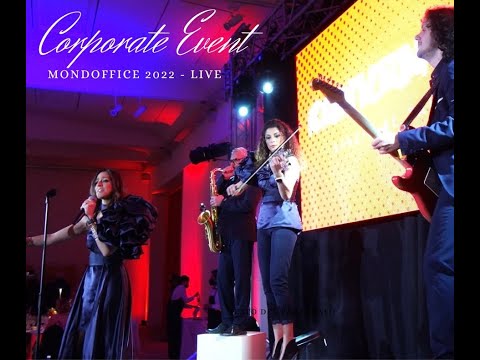 Live Music for Corporate Event | Valentina Mey Quartet