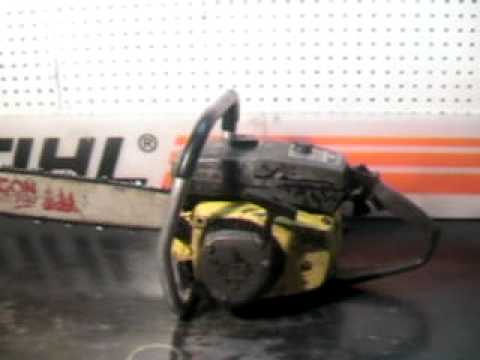 The chainsaw guy shop talk McCulloch Super Pro 81 Chainsaw 9 29