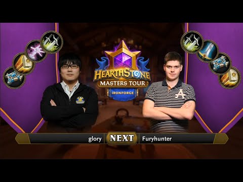 glory vs Furyhunter | Swiss Round 1 | Hearthstone Masters Tour Ironforge