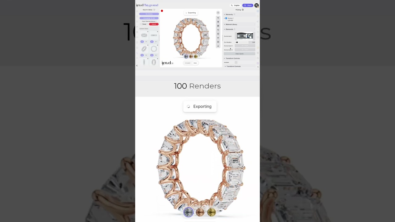 100 product renders in minutes no studio, no photographer, no waiting.