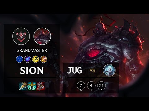 Sion Jungle vs Viego - EUW Grandmaster Patch 11.10