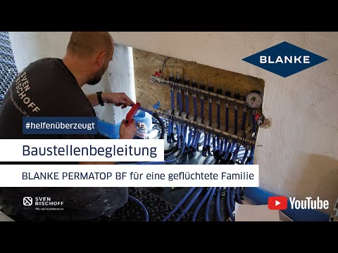 Sanierung mit der wassergeführten Flächenheizung BLANKE PERMATOP BF #helfenüberzeugt