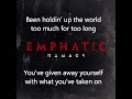 Emphatic - A Place To Fall (with lyrics) 