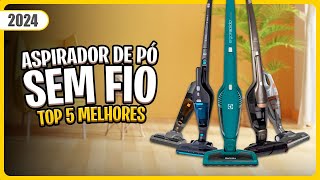 ASSISTA ANTES! Os 5 Melhores Aspiradores de Pó SEM FIO de 2024 ✅