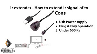 Ir extender - How to extend ir signal of tv