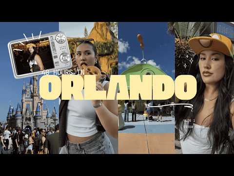 48 HOURS IN ORLANDO | Girls Trip, Magic Kingdom, Universal Studios, Island of Adventure, Food