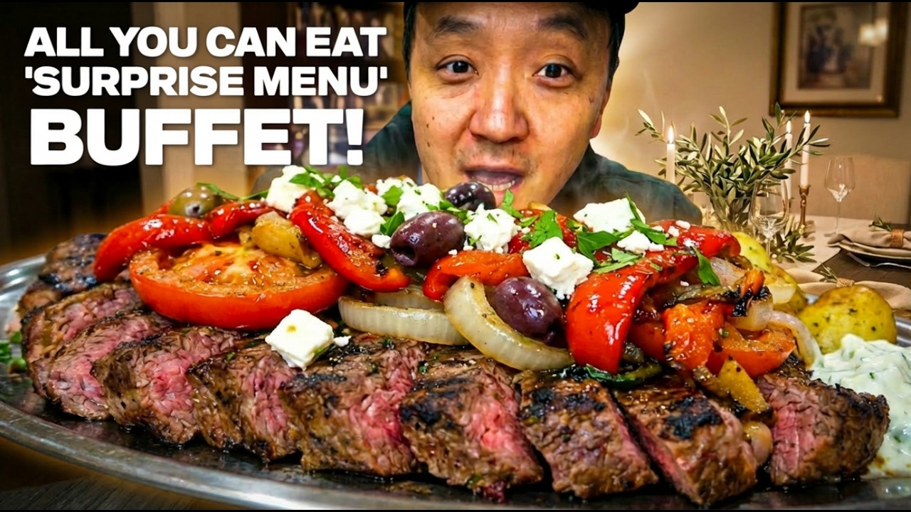 All You Can Eat “SURPRISE MENU” Buffet + #1 BEST Sandwich in the WORLD in Berlin, Germany