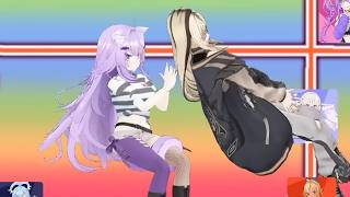 Niko Couldn't Stop Clinging to Okayu【Hololive】
