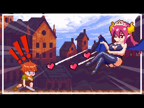 Let’s Play Super Mamono Sisters – The First Encounter with Her... Stage 01!!