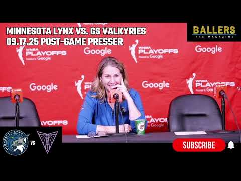 Head Coach Cheryl Reeve: Minnesota Lynx Postgame Presser | vs. Golden State Valkyries | 09.17.25