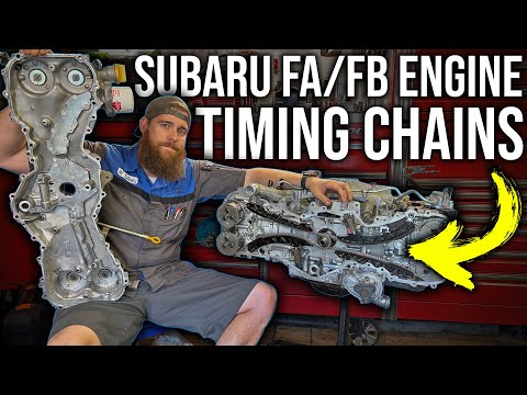 Subaru FA/FB Series Engine Timing Chains: Removal & Installation