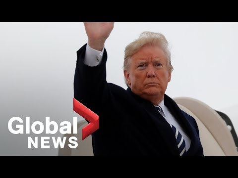 Trump calls migrant caravan an 'invasion,' calls thrown rocks 'firearms'