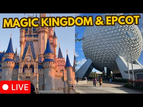 🔴 Live: Magic Kingdom & Epcot -  Walt Disney World 10.20.2025