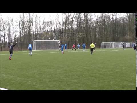 Milan second goal De Graafschap U15 against PEC Zwolle