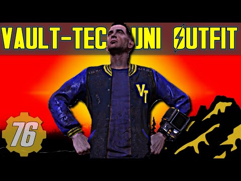 Vault-Tec University (VTU) Jacket & Jeans - Rare/Unique Outfit Guide - Fallout 76