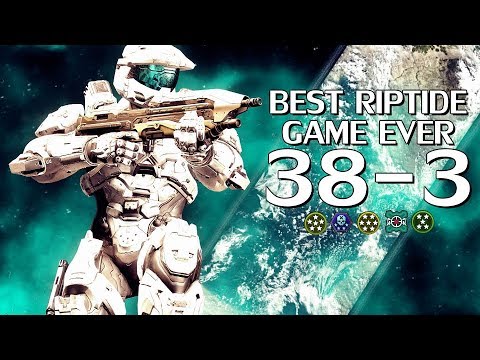 Best Riptide Game Ever - 38 - 3 w/ 3 Clips - Halo 5 Guardians