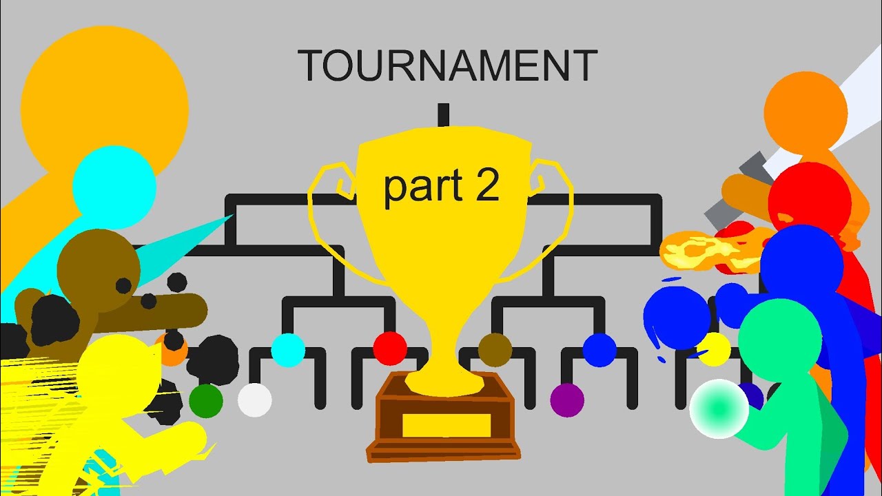 stickman tournament part 2 || sticknodes