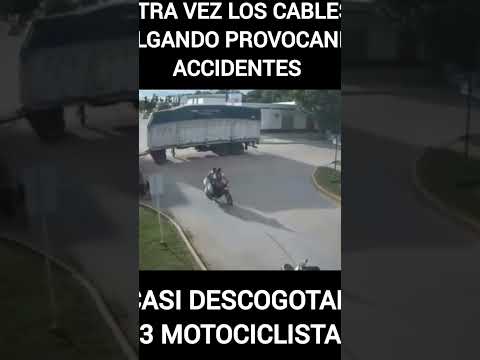 Corzuela, Chaco 🇦🇷⚠️ LOS CABLES COLGANDO SIGUEN PROVOCANDO ACCIDENTES GRAVES‼️