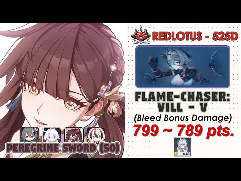 Honkai Impact 3rd: Ex-Abyss RedLotus (525D) V8.5 | Flame-Chaser: Vill-V (Bleed) | PS(S0) w/ friends.