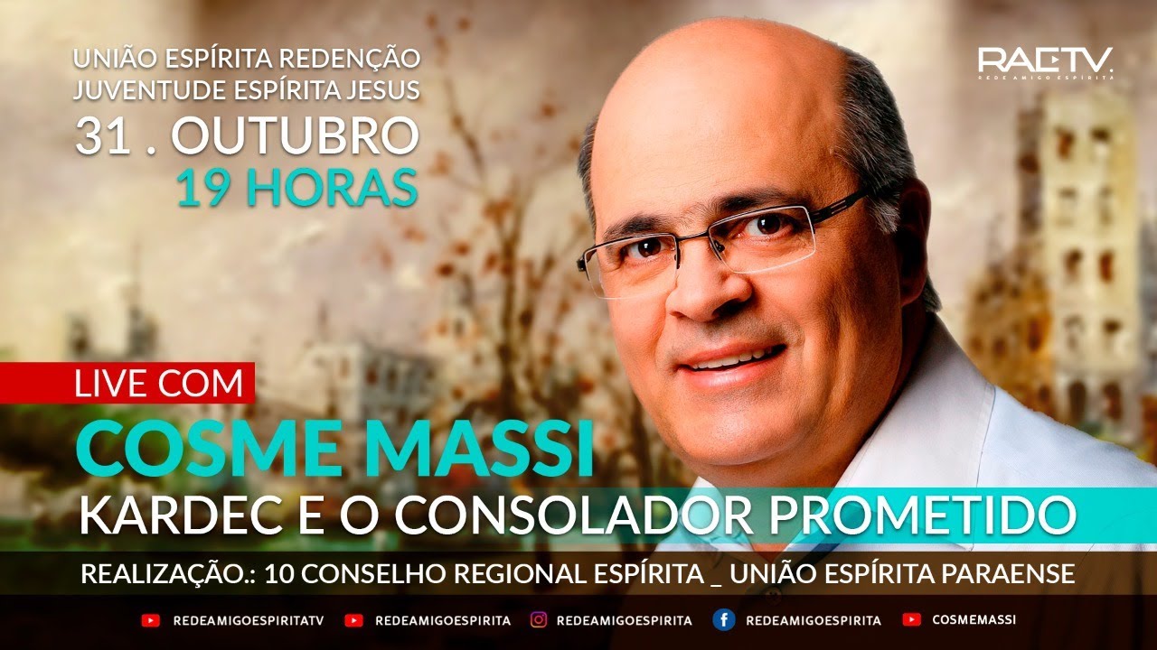 KARDEC E O CONSOLADOR PROMETIDO - Cosme Massi