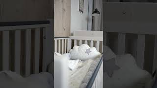 Dětská postýlka Sleeppo Gekko Kids 120x60. Kašmírová barva