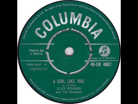 UK no. 1, (133) Cliff Richard & The Shadows - A Girl Like You