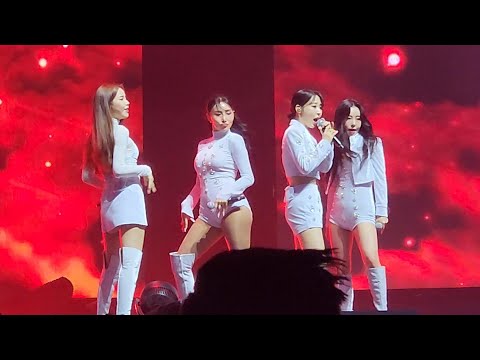 230602 MAMAMOO - Egotistic (너나 해) + gogobebe (고고베베) | 'My Con' Tour in Oakland [4K Fancam]