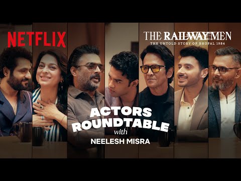 @NeeleshMisra meets The Railway Men Cast! | R Madhavan, Kay Kay Menon, Divyenndu, Babil Khan