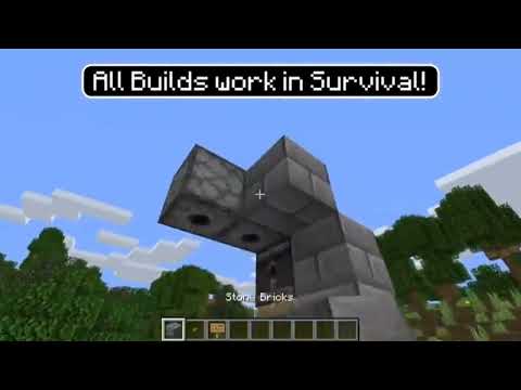 @ARCTIC BLUE GAMER 70 - Minecraft lava door💥|Redstone Build Part 1minecraft building ideas survival|minecraft build tutorial
