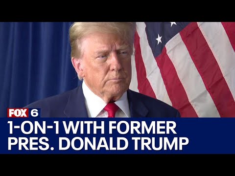 Donald Trump interview in Waukesha, FOX6 exclusive | FOX6 News Milwaukee