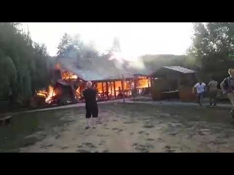 Ribnjak Jezerski u plamenu (09.08.2021.)