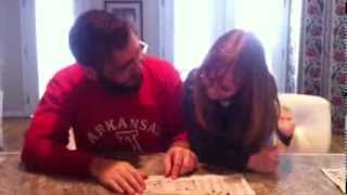 This is how we read Judge Parker comic strip (you laugh at the end to make it funny)