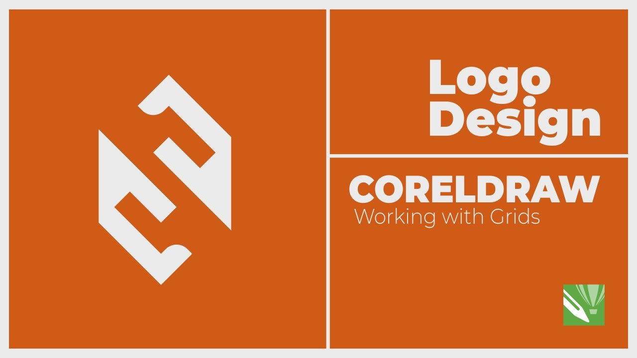 Letter S Logo Design with Grids | CORELDRAW