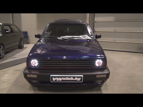 Volkswagen Golf Mk2 1.8 Turbo (1990) Exterior and Interior