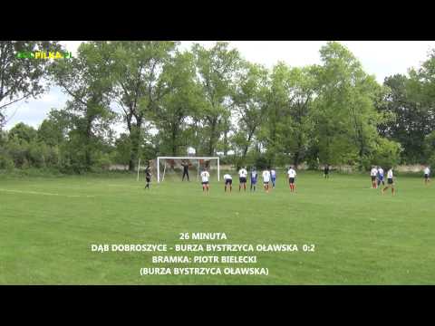 2014-05-18 DĄB DOBROSZYCE - BURZA BYSTRZYCA OŁAWSKA