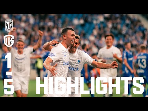 ⚽️ ELPO1 -Lech Poznan - KRC Genk - 1-5 Game Highlights - S25/26