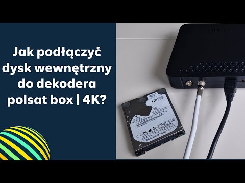 Polsat Box: Jak podłączyć dysk wewnętrzny do dekodera polsat box | 4K?
