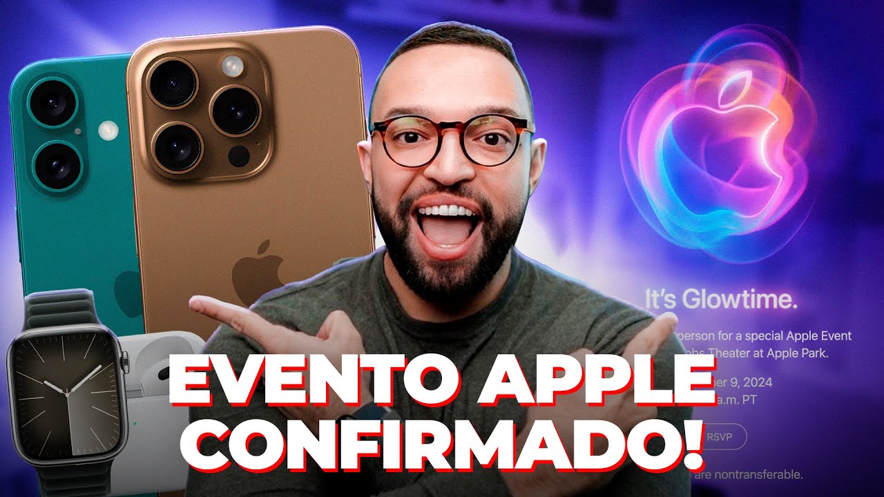 iPHONE 16: Evento Apple CONFIRMADO para o dia 09/09!