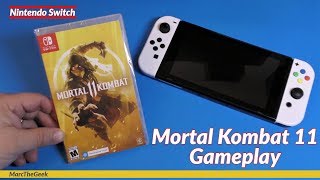 Mortal Kombat 11 Switch Unboxing & Gameplay