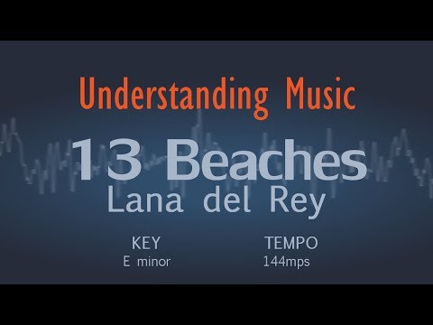 Lana Del Rey - 13 Beaches (Music Production/lyric video)