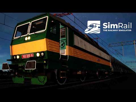 🚆 SimRail 163 DLC Night Freight | 163.035-9 “Zosia” | Heavy Cargo Cabview (Józefinów – Skierniewice)