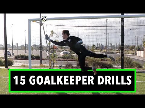 15 Goalkeeper Drills w/ Progressions | Part 1 | Pro GK