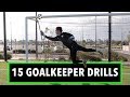 15 Goalkeeper Drills w/ Progressions | Part 1 | Pro GK