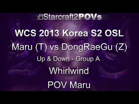 SC2 HotS - WCS 2013 KR S2 U&D - Maru vs DRG - Group A - Whirlwind - Maru