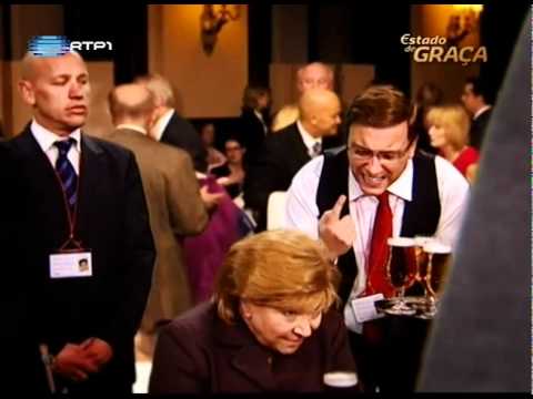 "O português que despejou bejecas na Angela Merkel" - Estado de GRAÇA